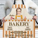 Gift For Yourself,Gift For Women,Happy,Baking ,Cooking - Baking Woman Made With Love - Personalized Apron