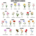 Gift For Daughter, Mom - Daughters (Adult), Love - To My Daughter Birth Flower Beautiful Hill - Personalized White Edge-to-Edge Mug