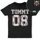 Gift For Grandpa, Gift For Father, Baseball, Non-Eng, Icon, Proud - Baseball Dad Papa Crossed Arrows - Personalized T Shirt