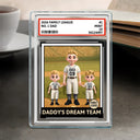 Sport Dad,Sport Mom,Gift For Mother,Gift For Father,Happy - Baseball Dream Team Family League - Personalized Custom Shaped Acrylic Plaque