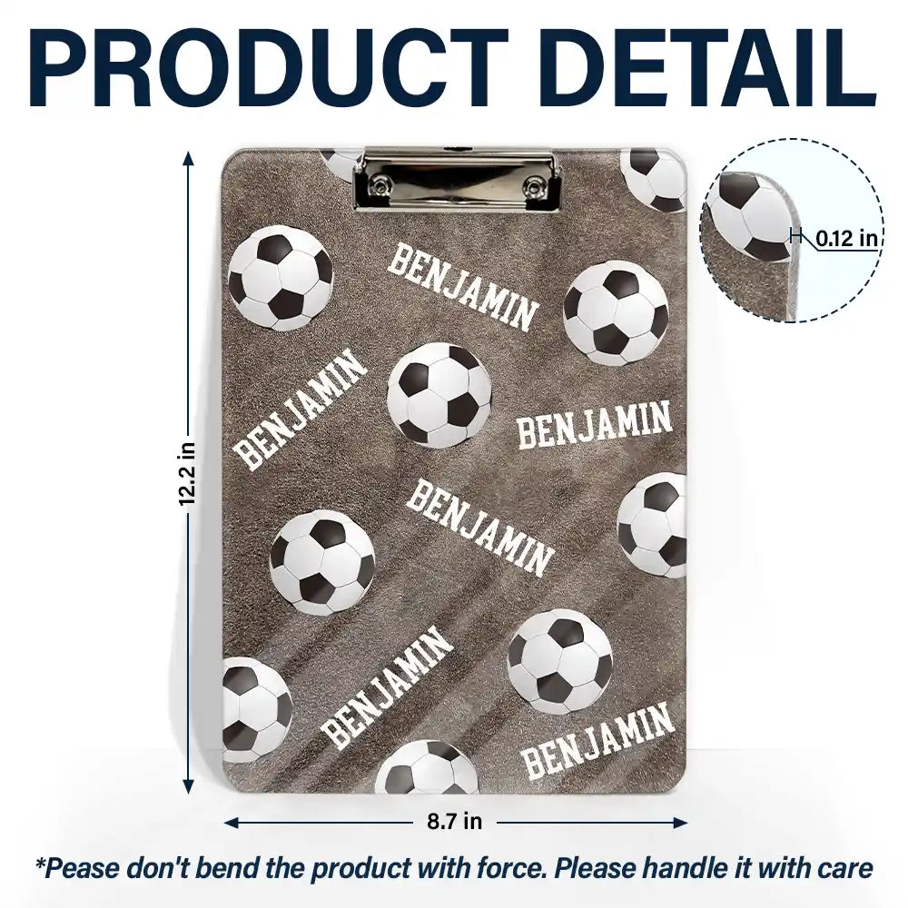 Baseball Football Basketball Soccer Sport Coach - Personalized Acrylic Clipboard
