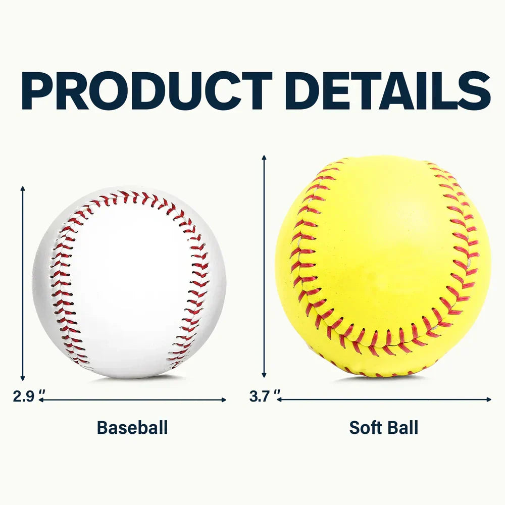 Daddy's Team Together We Make A Winning Team - Personalized Baseball, Softball