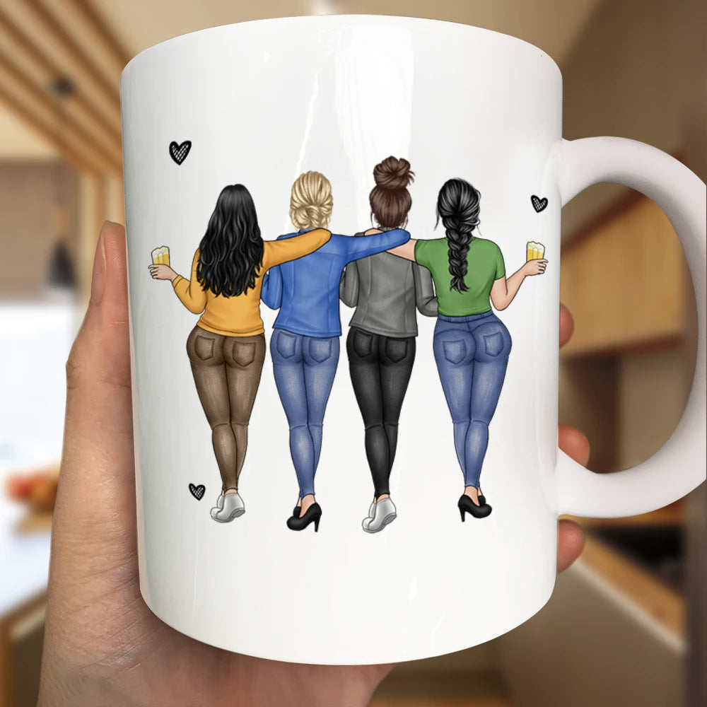 Gift For Bestie,Gift For Sisters,Gift For Women,Happy,Top Market - Being My Bestie Is Really The Only Gift You Need - Personalized Mug