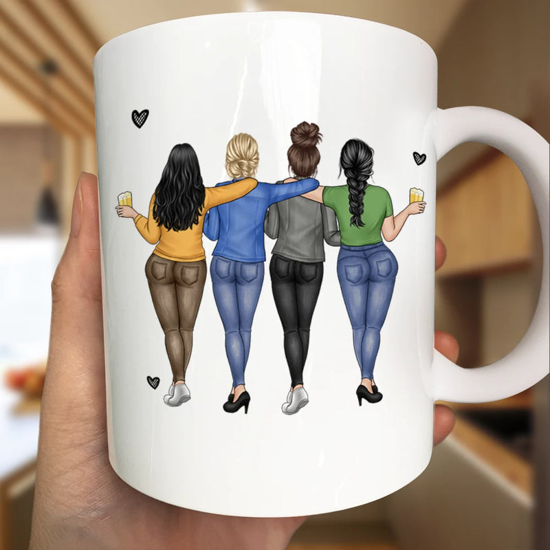 Gift For Bestie,Gift For Sisters,Gift For Women,Happy,Top Market - Being My Bestie Is Really The Only Gift You Need - Personalized Mug