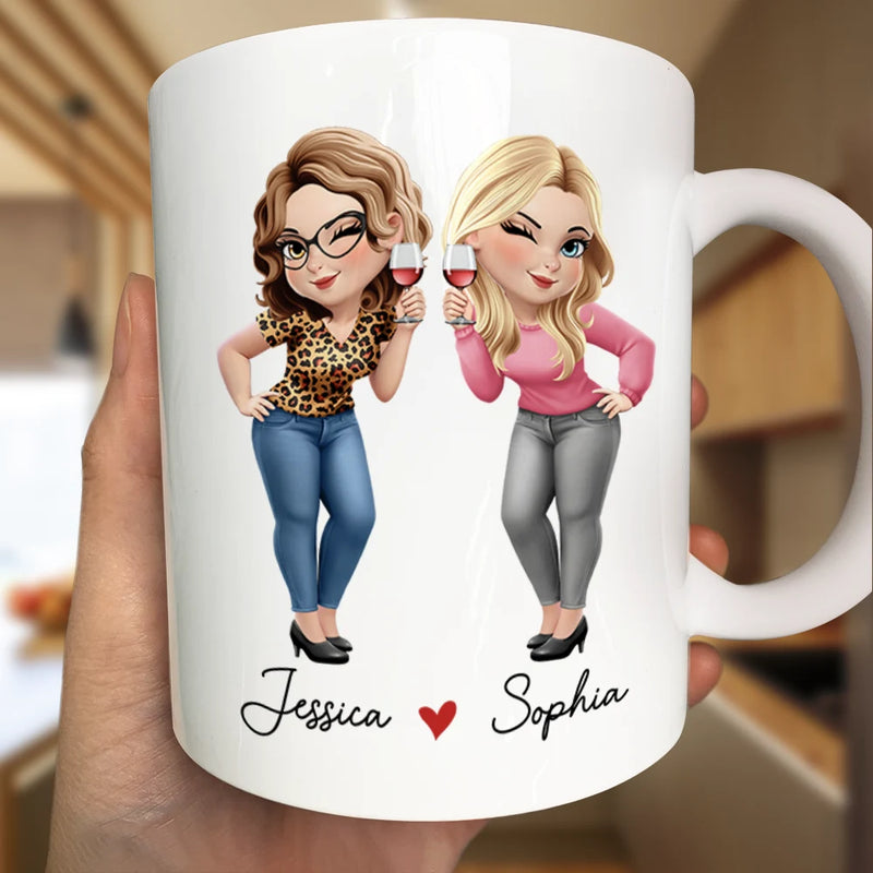 Gift For Sisters,Gift For Brothers,Gift For Sibling,Cousin,Happy - Being My Brother Is Really The Only Gift You Need - Personalized Mug