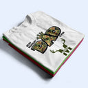 Hunting, Gift For Father, Funny - Best Buckin Dad Ever - Personalized T Shirt