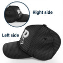 Gift For Father,Gift For Grandpa,Golf,Top Market,Non-Eng,Icon,Proud - Best Dad By Par Golf Ball - Personalized Classic Cap