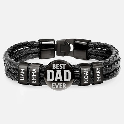 Leather Braided Bracelet
