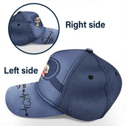 Gift For Father, Dad - Children, Happy - Best Dad Ever 3D Crossed Arms - Personalized Classic Cap