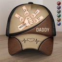 Gift For Father,Gift For Grandpa,Gift For Husband - Best Friends For Life Dad Grandad - Personalized Mesh-back Casual Cap

