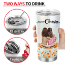 Gift For Yourself,Gift For Women,Gift For Mother,Gift For Daughter,Mom - Daughters (Adult),Gift For Sisters,Gift For Bestie,Cousin,New Mom,Love - Birth Flower Watching You Be A Mom - Personalized Tumbler