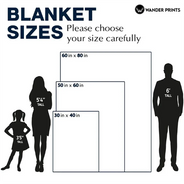 Couple Chibi Our Snuggle Blanket Cozy Plaid - Personalized Fleece Blanket, Sherpa Blanket