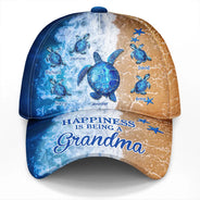 Gift For Grandma,Gift For Mother,Happy - Blessed To Be Called - Personalized Classic Cap
