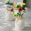 Gift For Yourself,Gift For Women,Happy - Blooming In Love Home Decor - Personalized Glass Birth Month Flower