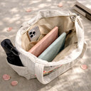 Happy,Gift For Wife,Gift For Girlfriend,Gift For Yourself,Gift For Women,Gift For Aunt,Gift For Mother,Gift For Grandma,Gift For Daughter,Gift For Sisters,Gift For Bestie - Blooms With Love - Personalized Corduroy Tote Bag