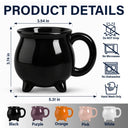 Playful,Halloween,Gift For Yourself,Icon - Witches Brew Halloween Style - Personalized Cauldron Mug