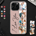 Custom Photo Your Loved Ones - Gift For Couples, Family BFF Best Friends, Besties - Personalized Clear Phone Case