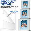 Pet Lovers,Pet Mom,Pet Dad,Dog Lovers,Dog Mom,Dog Dad,Happy,Christmas,Top Market - A Girl & Her Dogs Unbreakable Bond Toy Box - Personalized Custom Shaped Acrylic Ornament