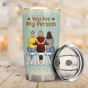 Dear Mom Thank You For Teaching Me How To Be Strong - Mother Gift - Personalized Custom Tumbler