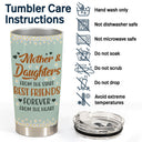 Dear Mom Thank You For Teaching Me How To Be Strong - Mother Gift - Personalized Custom Tumbler