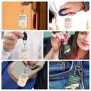 Gift For Father,New Dad,New baby,Calendar,Adorable - Calendar The Day You Became My Mom Dad - Personalized Aluminum Keychain