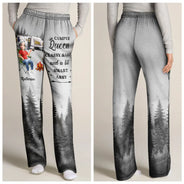 Gift For Yourself,Gift For Women,Happy,Camping - Camper Queen Classy Sassy - Personalized Pajama Pants