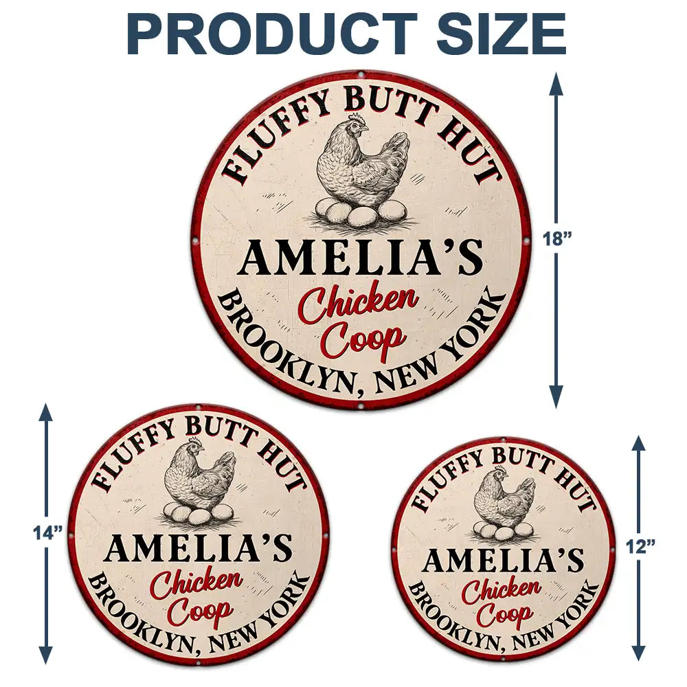 Funny,Farm,Gift For Yourself,Gift For Women,Gift For Men - Chicken Coop Farm Fresh Eggs - Personalized Custom Shaped Metal Sign