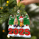 Gift For Couples,Gift For Husband,Gift For Wife,Gift For Boyfriend,Gift For Girlfriend,Gift For Mother,Gift For Father,Family,Pet Lovers,Pet Mom,Pet Dad,Dog Lovers,Dog Mom,Dog Dad,Dog Couple,Cat Lovers,Cat Mom,Cat Dad,Cat Couple,Gift For Bestie,Gift For Brothers,Gift For Sisters,Gift For Sibling,Love,Christmas - Christmas 3D Family A Whole Lot Of Love - Personalized Custom Shaped Wooden Ornament