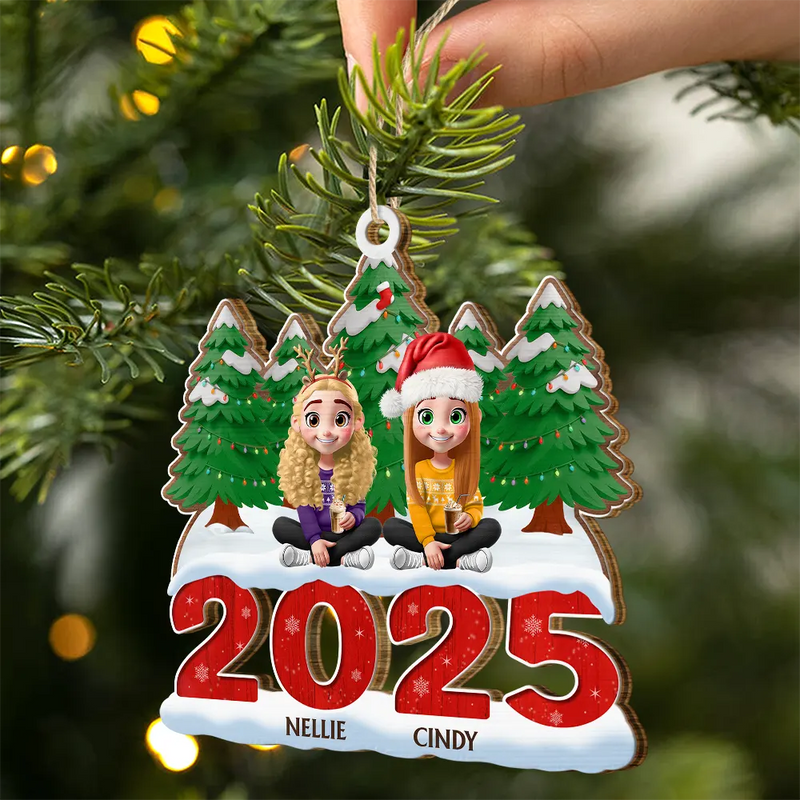 Gift For Couples,Gift For Husband,Gift For Wife,Gift For Boyfriend,Gift For Girlfriend,Gift For Mother,Gift For Father,Family,Pet Lovers,Pet Mom,Pet Dad,Dog Lovers,Dog Mom,Dog Dad,Dog Couple,Cat Lovers,Cat Mom,Cat Dad,Cat Couple,Gift For Bestie,Gift For Brothers,Gift For Sisters,Gift For Sibling,Love,Christmas - Christmas 3D Family A Whole Lot Of Love - Personalized Custom Shaped Wooden Ornament