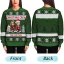 Gift For Couples,Gift For Husband,Gift For Wife,Gift For Boyfriend,Gift For Girlfriend,Parents,Gift For Women,Gift For Men,Gift For Mother,Gift For Father,Gift For Grandpa,Gift For Grandma,Family,Pet Lovers,Pet Mom,Pet Dad,Pet Couple,Dog Lovers,Dog Mom,Dog Dad,Dog Couple,Cat Lovers,Cat Mom,Cat Dad,Cat Couple,Gift For Sibling,Gift For Sisters,Gift For Brothers,Gift For Bestie,Christmas,Happy - Christmas Crew 3D Family With Dog Cat - Personalized Unisex Ugly Sweater