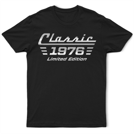 Classic Year Limited Edition - Personalized T Shirt