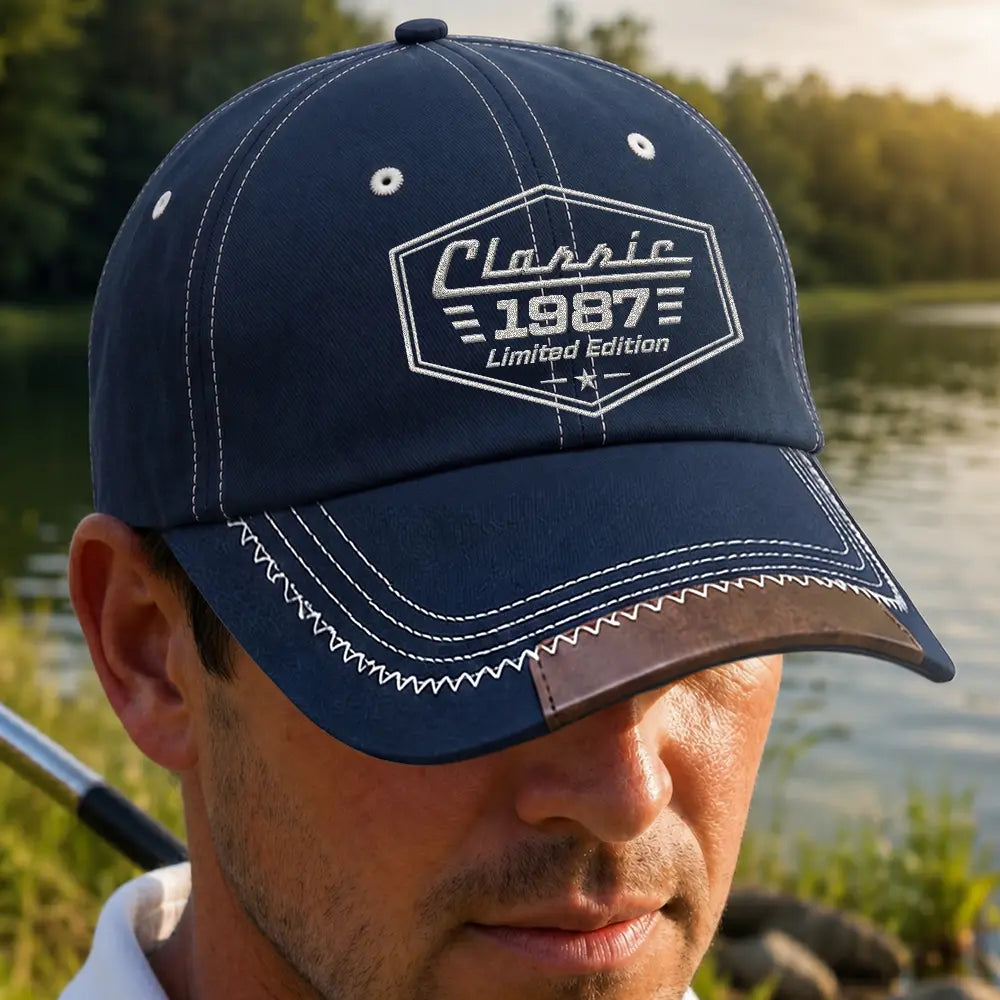 Top Market,Gift For Men,Gift For Yourself,Confident,Icon - Classic Year Limited Edition - Personalized Vintage Baseball Cap