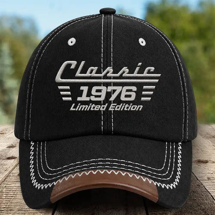 Classic Year Limited Edition - Personalized Vintage Baseball Cap