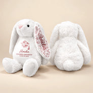 Graduation,Happy - Congrats Graduation - Personalized Soft Toy Bunny
