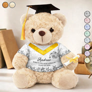 Graduation,Happy - Congrats Graduation - Personalized Teddy Bear