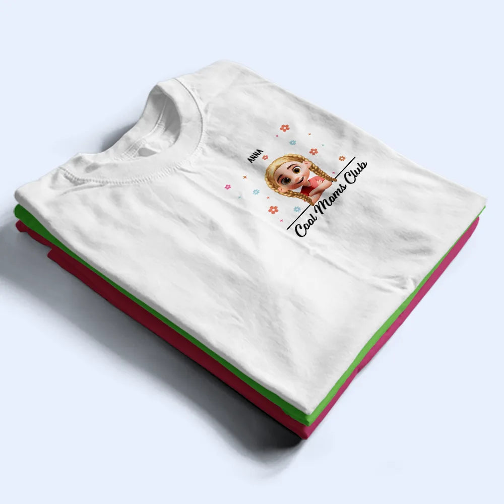Gift For Mother,Love,Mom - Children - Cool Moms Club - Personalized T Shirt