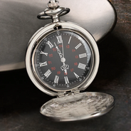 Gift For Father,Love - Custom Photo Pencil Drawing Best Dad Grandpa Ever - Personalized Pocket Watch