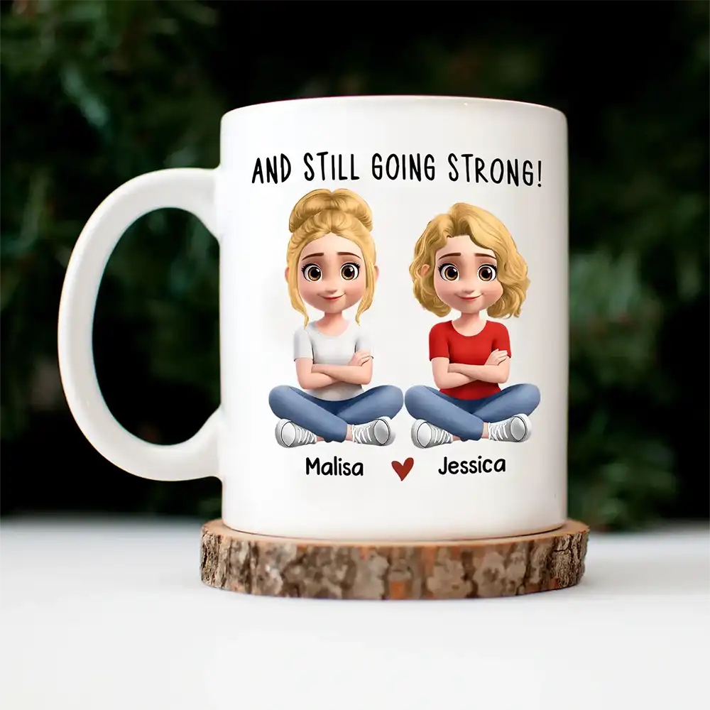 Gift For Couples,Gift For Wife,Gift For Husband,Gift For Boyfriend,Gift For Girlfriend,Funny,Old Couples - Couple Happily Annoying Each Other Since - Personalized Mug