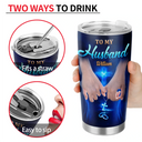 Gift For Couples,Gift For Women,Gift For Men,Gift For Wife,Gift For Husband,Gift For Boyfriend,Gift For Girlfriend,Love,Top Market - Couple Holding Hands God Blessed The Broken Road - Personalized Tumbler