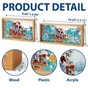 Love,Old Couples,Gift For Husband,Gift For Wife,Gift For Boyfriend,Gift For Girlfriend,Gift For Couples - Couple You & Me We Got This - Personalized Flower Light Box