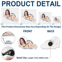 Custom Photo Couple Drive Safe I Freaking Love You - Personalized Acrylic Car Vent Clip