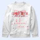 Gift For Grandma, Gift For Mother, Love - Crossword Grandkids Make Life Grand Preppy Coquette - Personalized T Shirt
