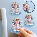 Summer, Cruising, Gift For Bestie, Playful, Vector - Cruise Bestie On Trip Girls Trip - Personalized Acrylic Magnet