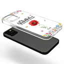 Gift For Grandma,Gift For Women,Happy,Top Market - Crystal Effect Birth Flower Grandkids Make Life More Grand - Personalized Clear Phone Case