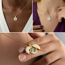 Gift For Yourself,Gift For Women,Dog Lovers,Dog Mom,Cat Lovers,Cat Mom,Pet Lovers,Pet Mom - Custom Photo Frame For Pet Mom - Personalized Hidden Message Necklace