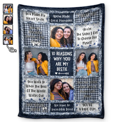 Custom Photo Christmas Gifts For Besties