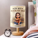 Art Design,Christmas,Cozy,Reading,Gift For Yourself,Photo - 3D Reading Woman & Man - Custom Photo 3D Book Lover Just A Girl Who Loves Books - Personalized Fabric Lamp
