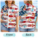 Custom Photo, Art Design, Summer, Pet Lovers, Playful, Photo - Swimming Float 3D Effect - Custom Photo 3D Summer Concept Poolside Beach Vacation Dog Cat - Personalized Hawaiian Shirt