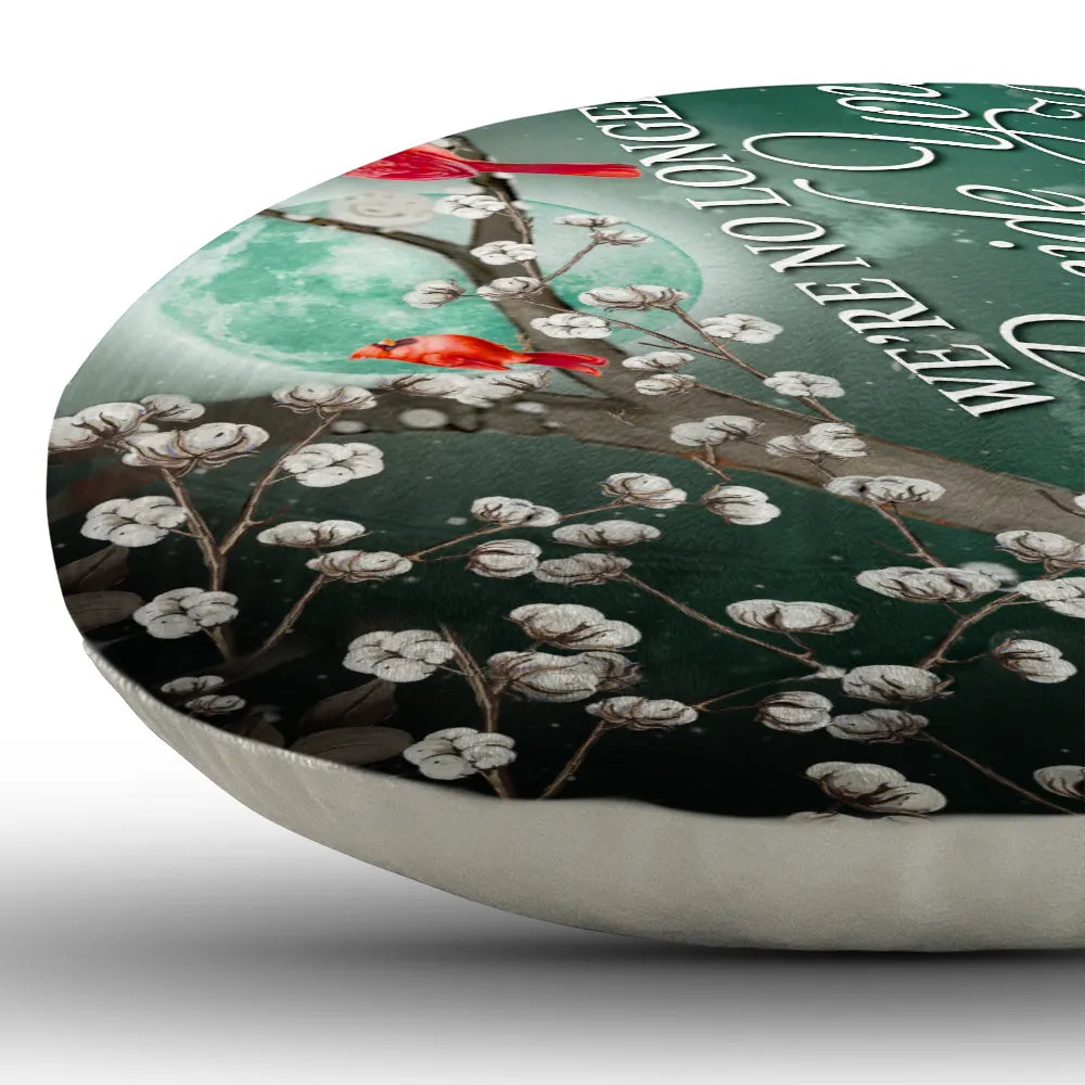 Family, Memorial, Custom Photo, Love - Custom Photo A Hug From Heaven When You Really Miss Me Memorial - Personalized Heart Shaped Pillow