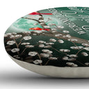 Family, Memorial, Custom Photo, Love - Custom Photo A Hug From Heaven When You Really Miss Me Memorial - Personalized Heart Shaped Pillow